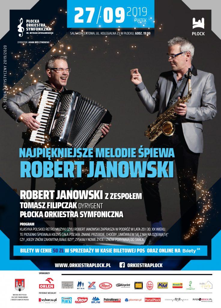 NAJPIĘKNIEJSZE MELODIE ŚPIEWA ROBERT JANOWSKI – Kalendarz Imprez Płock
