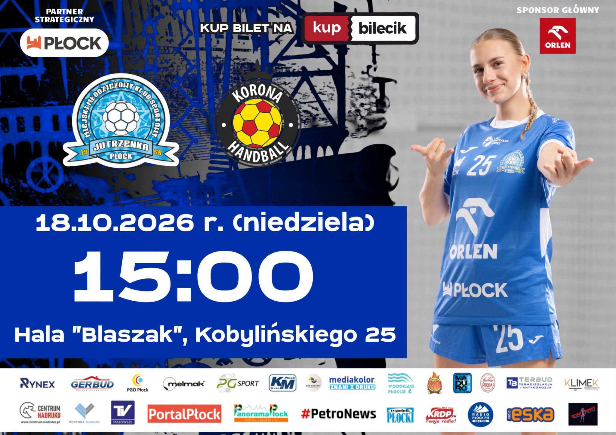🤾‍♀️ Jutrzenka Płock 🆚 Korona Handball Kielce